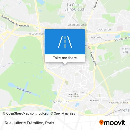 Rue Juliette Frémillon map
