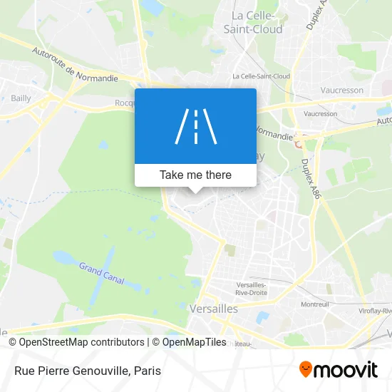 Rue Pierre Genouville map