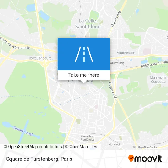 Square de Furstenberg map