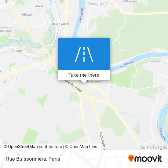 Rue Buissonnière map