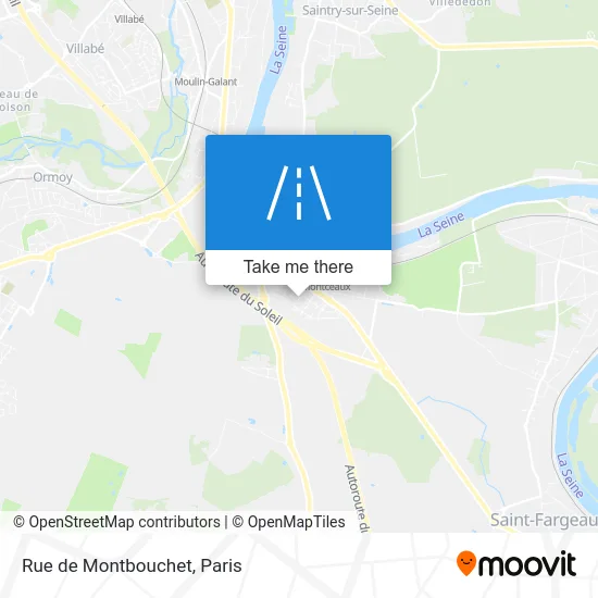 Rue de Montbouchet map