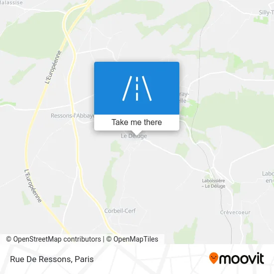 Rue De Ressons map