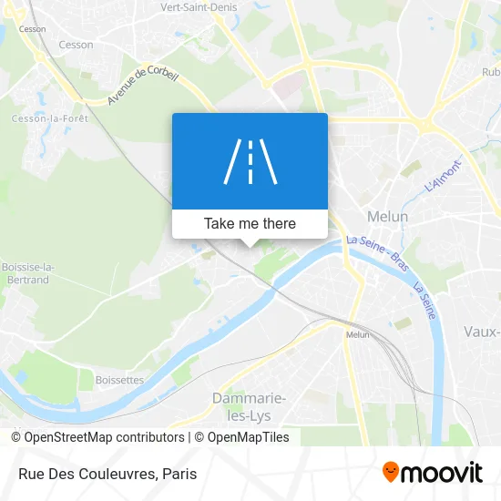 Rue Des Couleuvres map