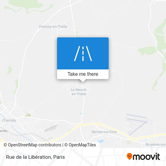 Rue de la Libération map