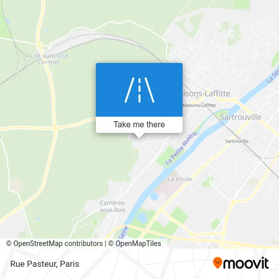 Rue Pasteur map