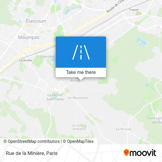 Rue de la Minière map