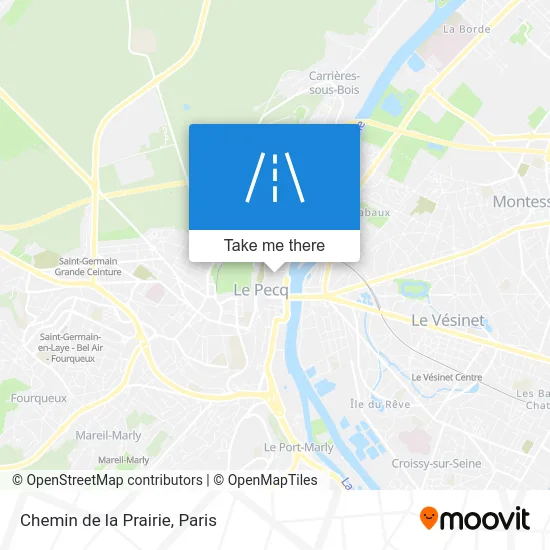 Chemin de la Prairie map