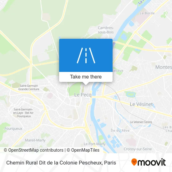 Chemin Rural Dit de la Colonie Pescheux map