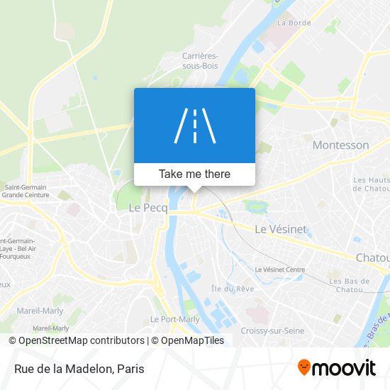 Rue de la Madelon map