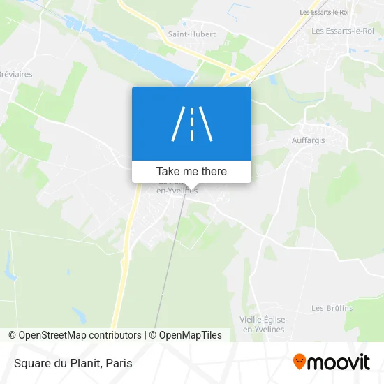 Square du Planit map