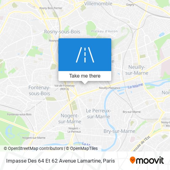 Impasse Des 64 Et 62 Avenue Lamartine map