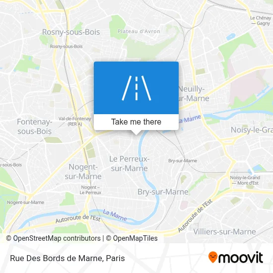 Rue Des Bords de Marne map