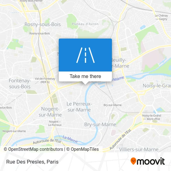 Rue Des Presles map