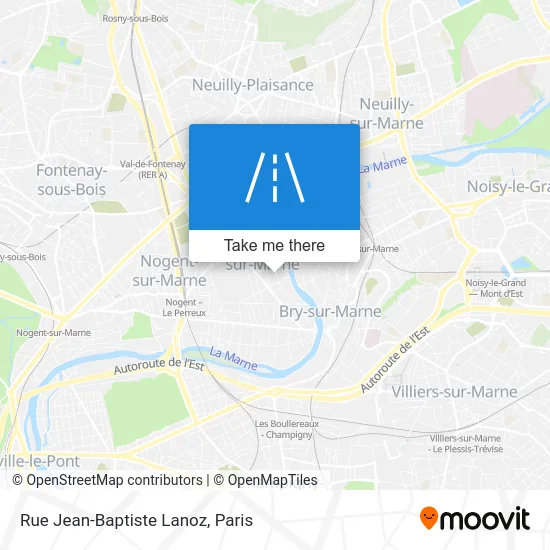 Rue Jean-Baptiste Lanoz map