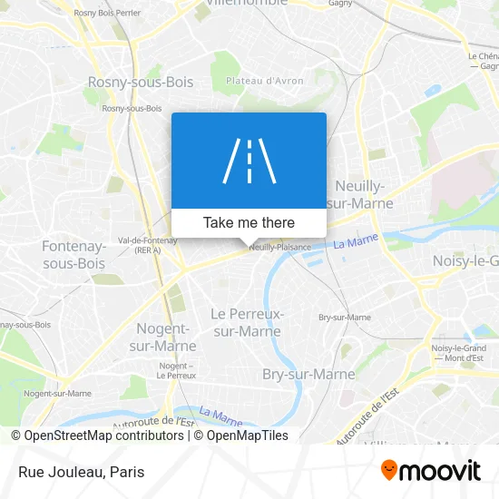 Rue Jouleau map