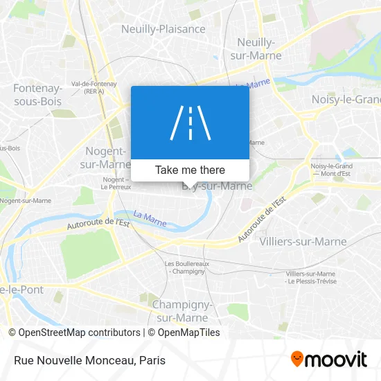 Rue Nouvelle Monceau map