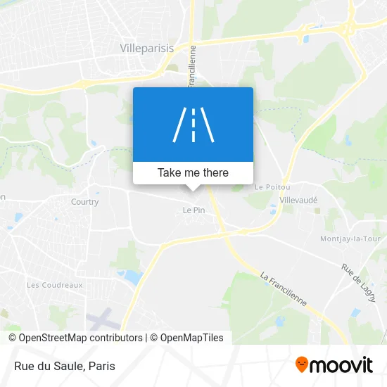 Mapa Rue du Saule