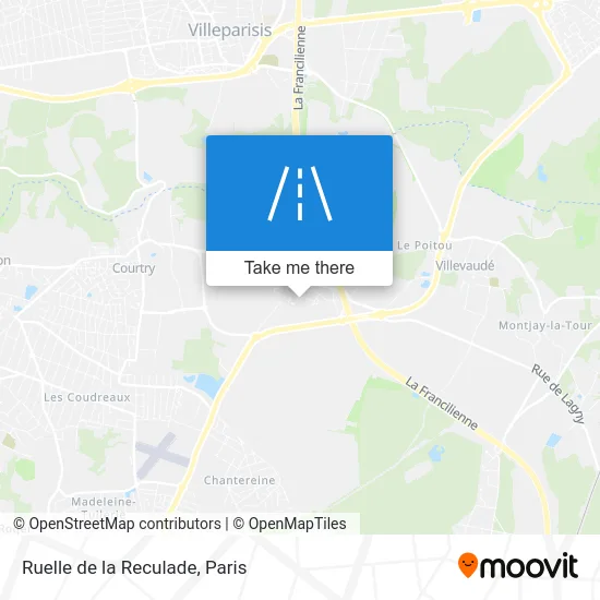 Ruelle de la Reculade map