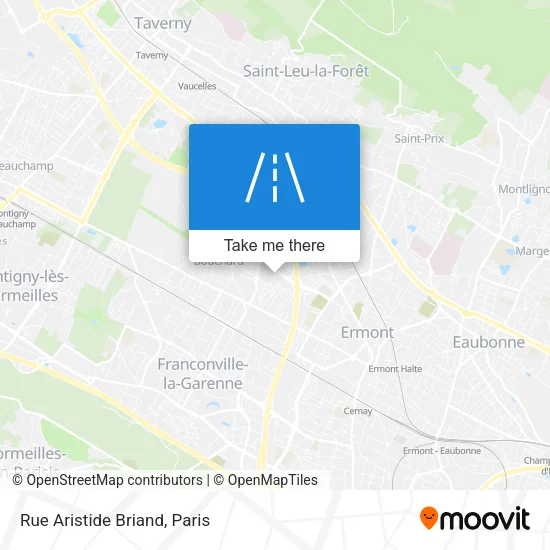 Rue Aristide Briand map