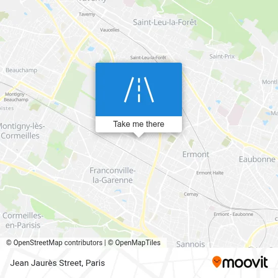 Rue Jean Jaurès map