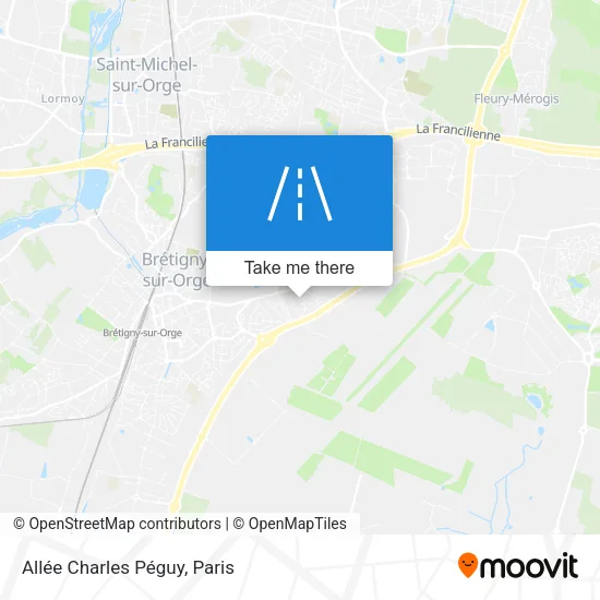 Allée Charles Péguy map