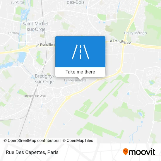 Rue Des Capettes map
