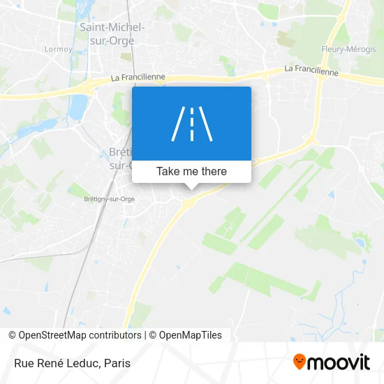 Rue René Leduc map
