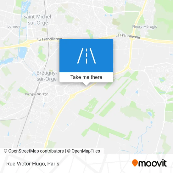 Rue Victor Hugo map