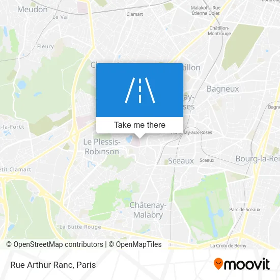 Rue Arthur Ranc map
