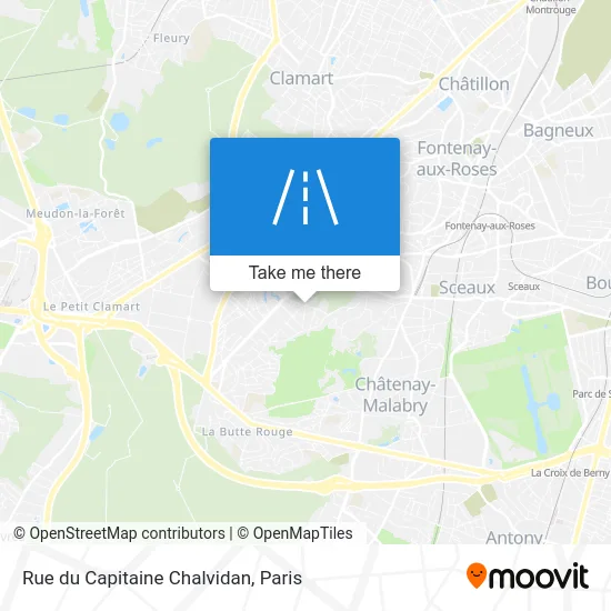 Rue du Capitaine Chalvidan map