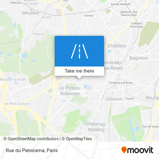 Rue du Panorama map