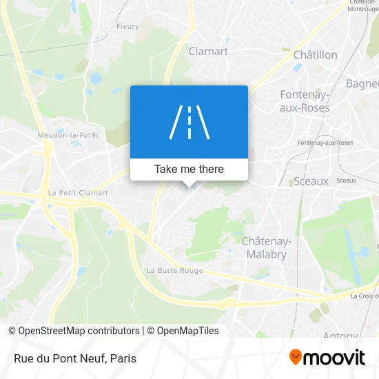 Rue du Pont Neuf map