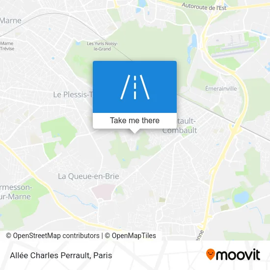 Allée Charles Perrault map
