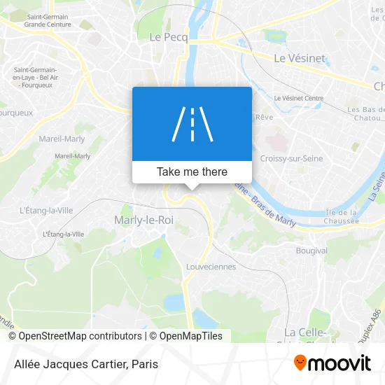 Allée Jacques Cartier map