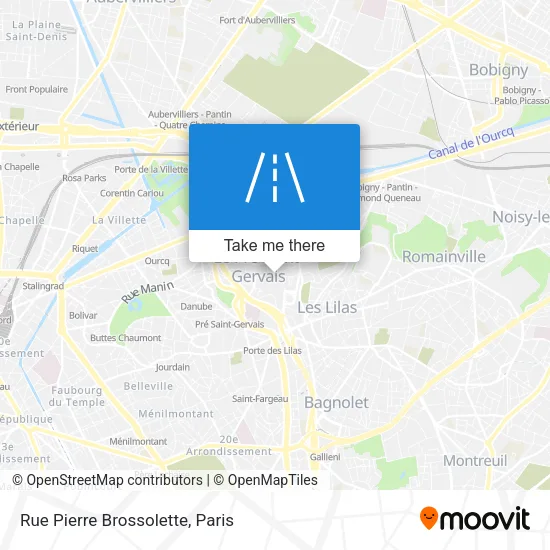 Rue Pierre Brossolette map