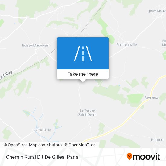 Chemin Rural Dit De Gilles map