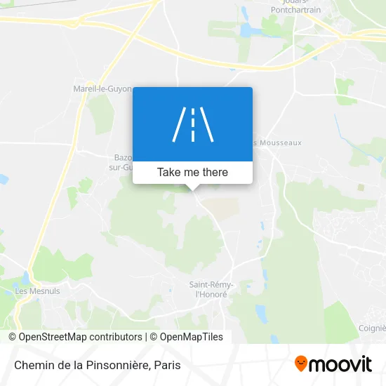 Chemin de la Pinsonnière map