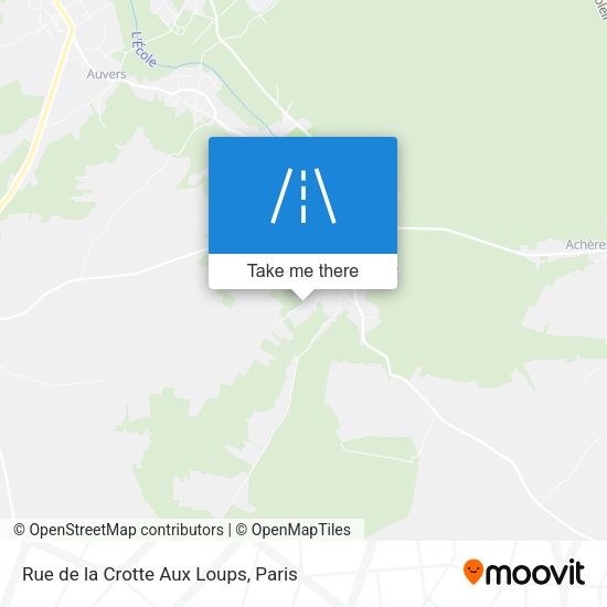 Rue de la Crotte Aux Loups map