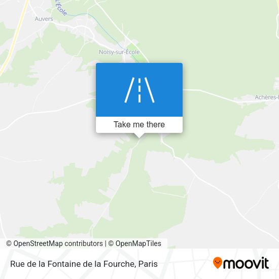 Rue de la Fontaine de la Fourche map