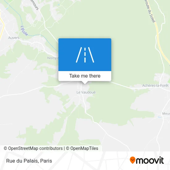 Rue du Palais map