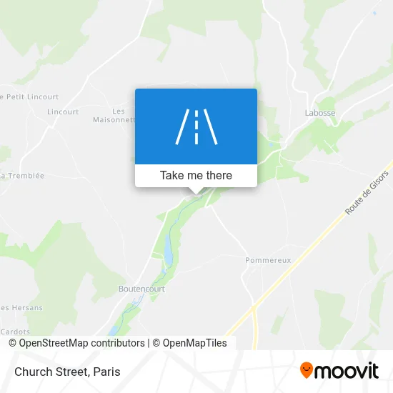 Rue De L'Église map