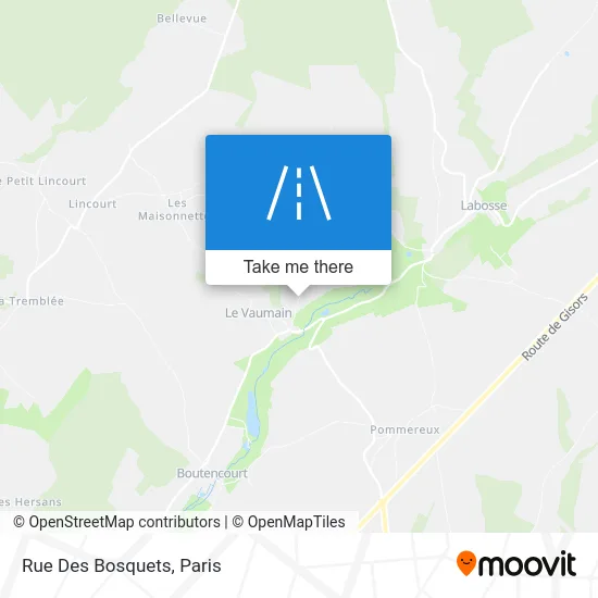 Rue Des Bosquets map