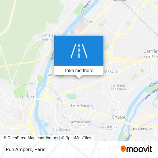 Rue Ampère map
