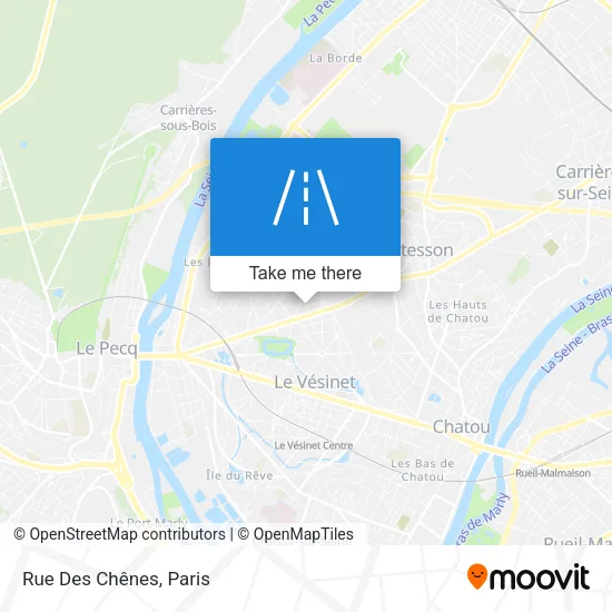 Rue Des Chênes map