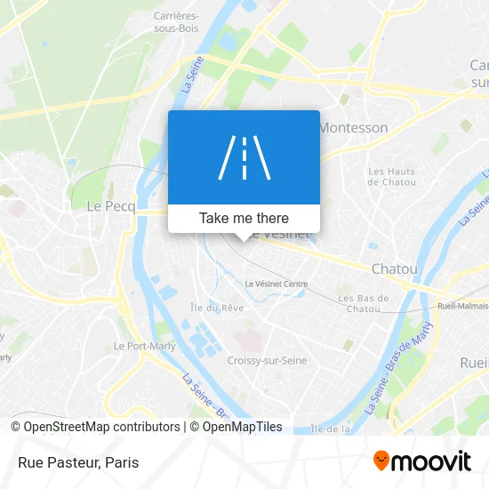 Rue Pasteur map