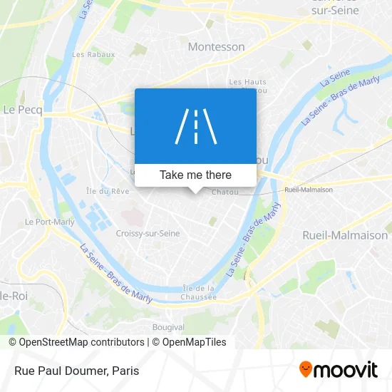Rue Paul Doumer map