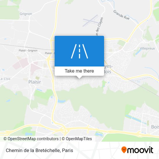 Chemin de la Bretéchelle map