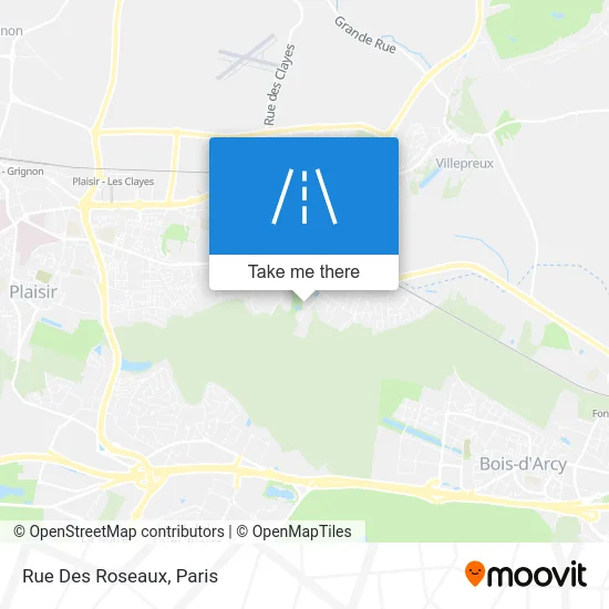 Rue Des Roseaux map