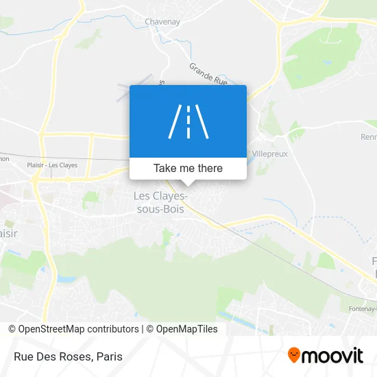 Rue Des Roses map