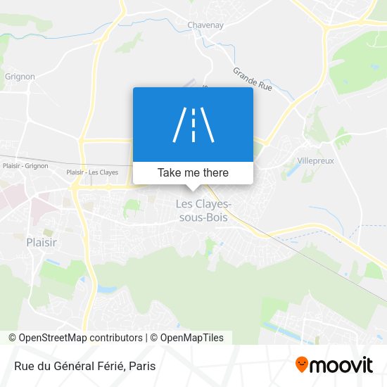 Rue du Général Férié map